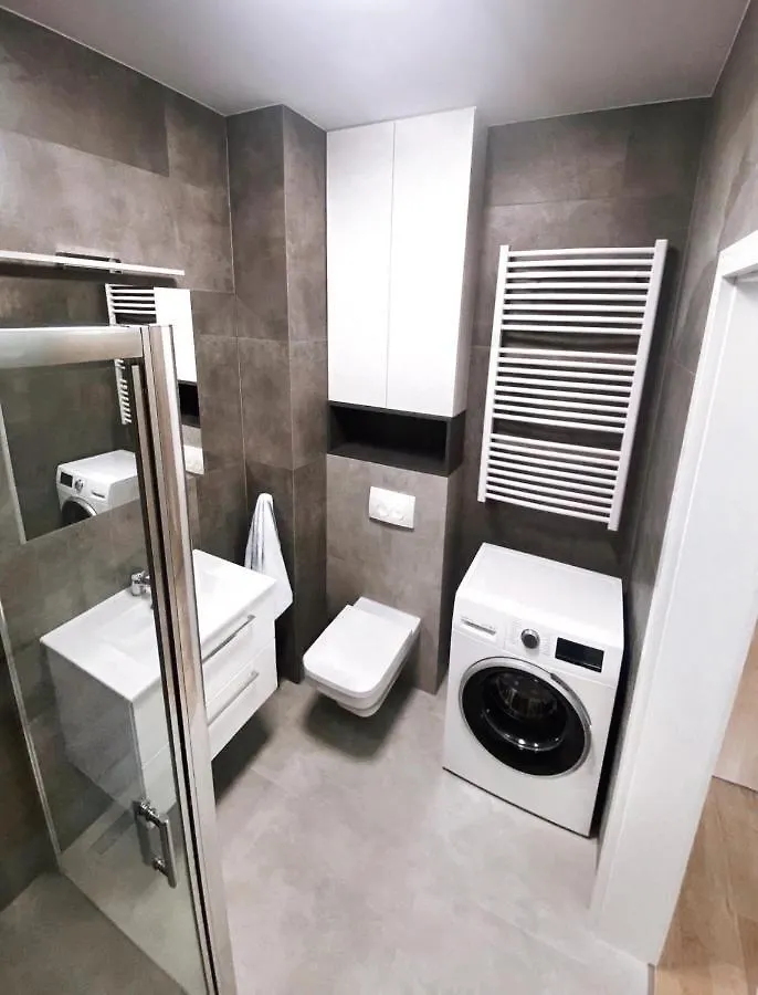 Elegant 1-Bedroom Flat With Balcony Near Wroclaw