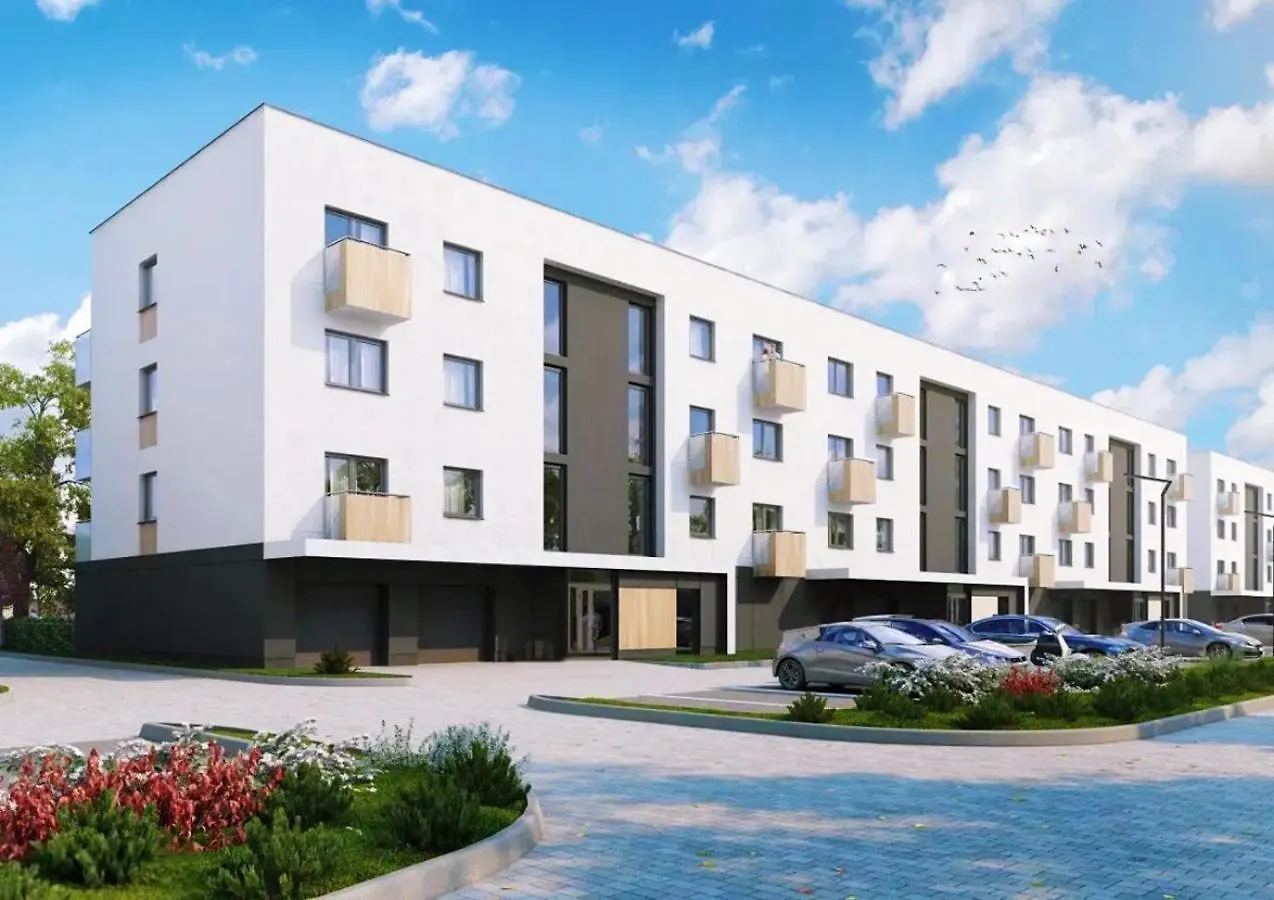 Apartment Elegant 1-Bedroom Flat With Balcony Near Wroclaw